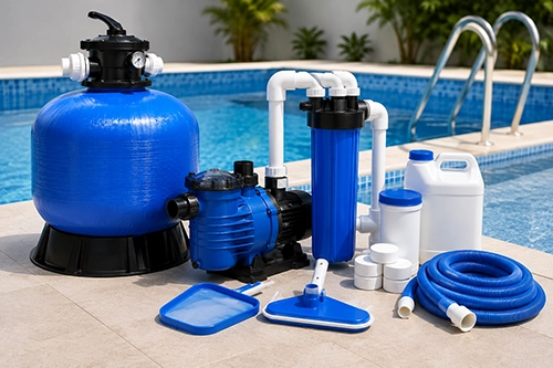 Swimming Pool Equipment and Maintenance Services in Qatar